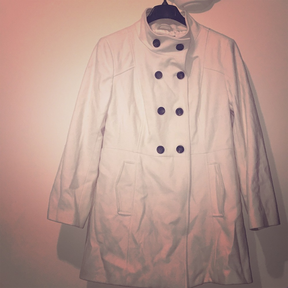 White Pea Coat